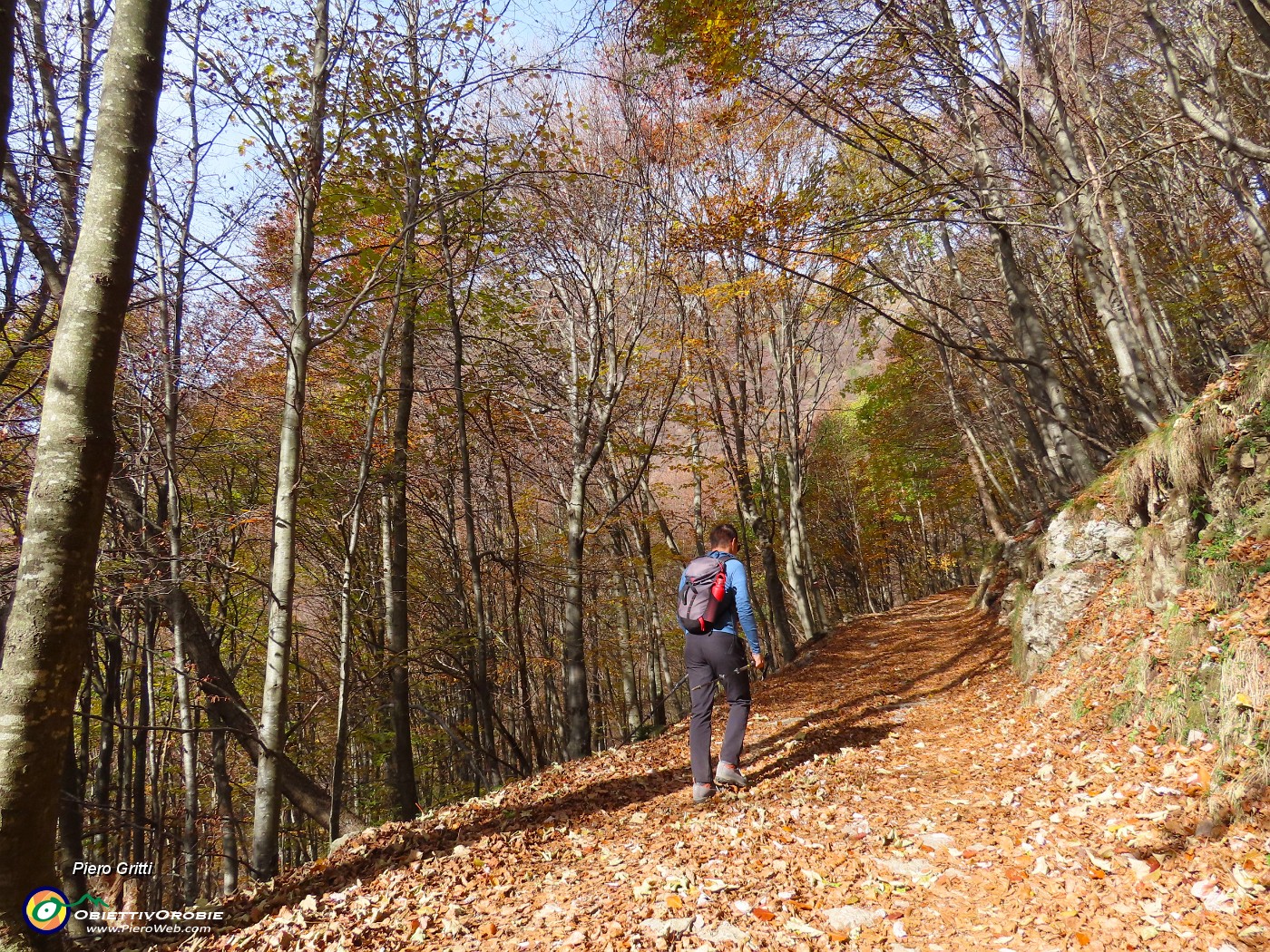 07 Sul sent. 234-tratto su sterrata- colorato d'autunno.JPG